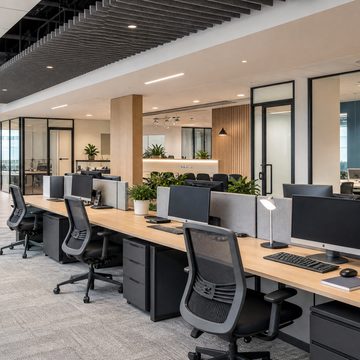 Goldfields Removals Group office and commercial fit-out with workstations